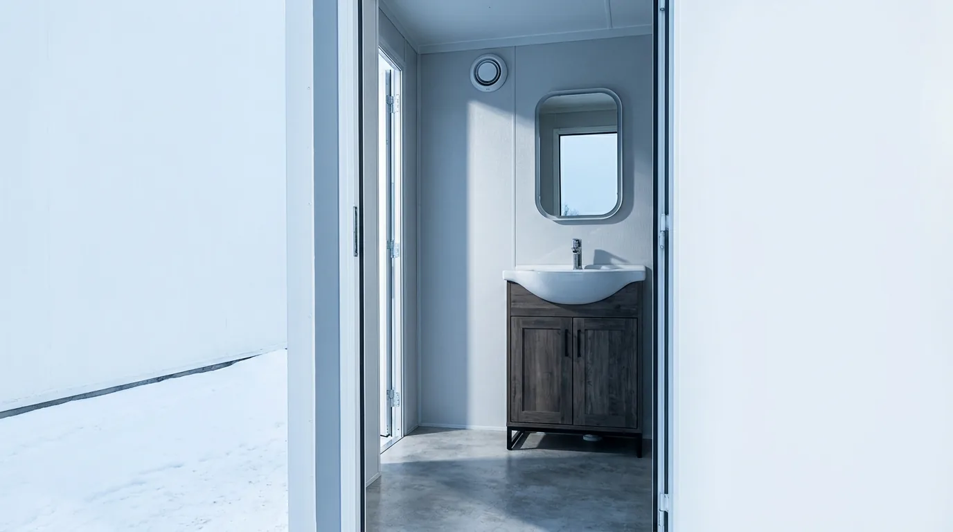 Restroom trailer for hire in Milwaukee
